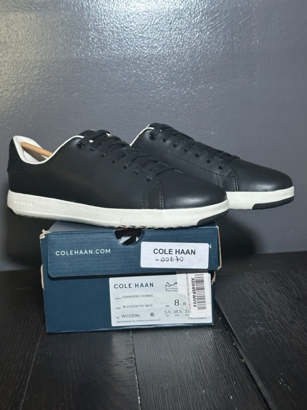 Cole Haan Women’s Black GrandPro Tennis Sneakers